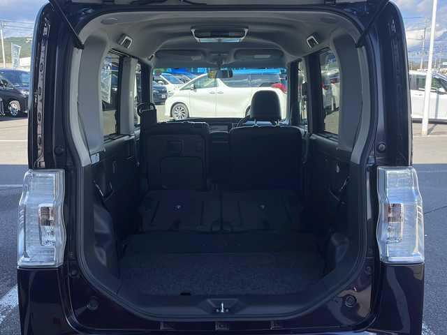 ダイハツ タント カスタム X トップED SA 道東・釧路十勝 2015(平27)年 6万km ナイトシャドーパープルクリスタルM ・4WD/・純正8インチナビ/（AM・FM・CD・DVD・ipod・SD・フルセグ）/・バックモニター/・片側パワースライドドア/・後席純正フリップダウンモニター/・スマートアシスト/・低速域衝突回避支援ブレーキ機能/・誤発信抑制御機能j/・先行車発信お知らせ機能/・アイドリングストップ機能/・LEDヘッドランプ/・オートライト/・ステアリングスイッチ/・オートエアコン/・リアヒーターダクト/・皮ファブリックコンビシート/・シートリフター/・イモビライザー/・スマートキー/・プッシュスタート/・純正14インチアルミホイール