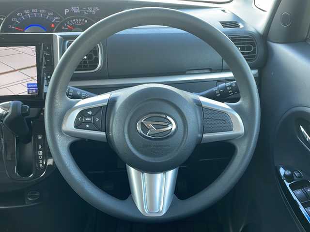 ダイハツ タント カスタム X トップED SA 道東・釧路十勝 2015(平27)年 6万km ナイトシャドーパープルクリスタルM ・4WD/・純正8インチナビ/（AM・FM・CD・DVD・ipod・SD・フルセグ）/・バックモニター/・片側パワースライドドア/・後席純正フリップダウンモニター/・スマートアシスト/・低速域衝突回避支援ブレーキ機能/・誤発信抑制御機能j/・先行車発信お知らせ機能/・アイドリングストップ機能/・LEDヘッドランプ/・オートライト/・ステアリングスイッチ/・オートエアコン/・リアヒーターダクト/・皮ファブリックコンビシート/・シートリフター/・イモビライザー/・スマートキー/・プッシュスタート/・純正14インチアルミホイール