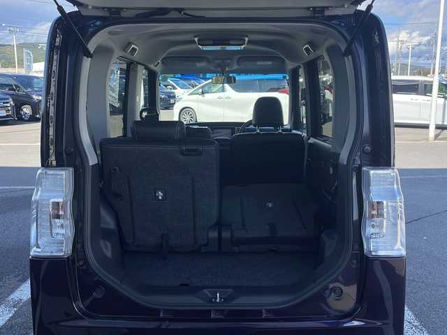 ダイハツ タント カスタム X トップED SA 道東・釧路十勝 2015(平27)年 6万km ナイトシャドーパープルクリスタルM ・4WD/・純正8インチナビ/（AM・FM・CD・DVD・ipod・SD・フルセグ）/・バックモニター/・片側パワースライドドア/・後席純正フリップダウンモニター/・スマートアシスト/・低速域衝突回避支援ブレーキ機能/・誤発信抑制御機能j/・先行車発信お知らせ機能/・アイドリングストップ機能/・LEDヘッドランプ/・オートライト/・ステアリングスイッチ/・オートエアコン/・リアヒーターダクト/・皮ファブリックコンビシート/・シートリフター/・イモビライザー/・スマートキー/・プッシュスタート/・純正14インチアルミホイール