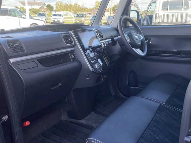 ダイハツ タント カスタム X トップED SA 道東・釧路十勝 2015(平27)年 6万km ナイトシャドーパープルクリスタルM ・4WD/・純正8インチナビ/（AM・FM・CD・DVD・ipod・SD・フルセグ）/・バックモニター/・片側パワースライドドア/・後席純正フリップダウンモニター/・スマートアシスト/・低速域衝突回避支援ブレーキ機能/・誤発信抑制御機能j/・先行車発信お知らせ機能/・アイドリングストップ機能/・LEDヘッドランプ/・オートライト/・ステアリングスイッチ/・オートエアコン/・リアヒーターダクト/・皮ファブリックコンビシート/・シートリフター/・イモビライザー/・スマートキー/・プッシュスタート/・純正14インチアルミホイール