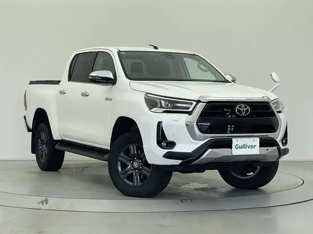 トヨタ ハイラックス Z 宮城県 2020(令2)年 5.2万km スーパーホワイトⅡ 4WD/フローティングナビ(CN-F1X10LD)/ワンセグTV/FM/AM/BT/CD/DVD/HDMI/バックカメラ/クルーズコントロール/ETC/エンジンスターター/スペアキー/横滑り防止装置/コーナーセンサー/レーンキープアシスト/衝突被害軽減システム/オートライト/ECOモード/PWRモード/フォグランプ