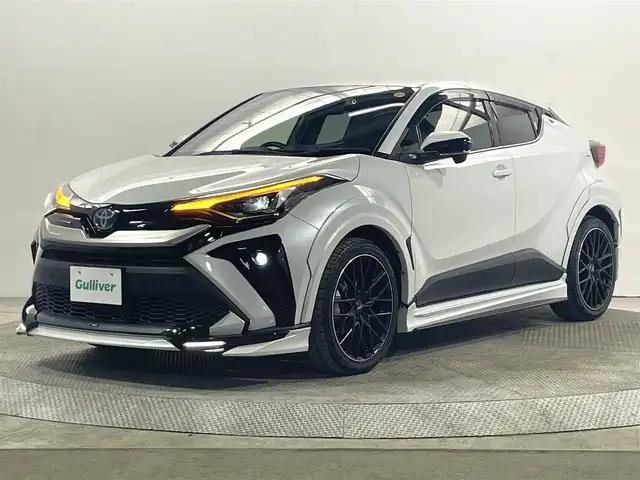 トヨタ Ｃ－ＨＲ G 大阪府 2022(令4)年 1.4万km プラチナホワイトパールマイカ TRDエアロ/19incAW 純正ナビTV バックカメラ レーダークルコン 衝突軽減ブレーキ レーンアシスト オートハイビーム ブラインドSM ハーフレザー シートヒーター スマートキー プッシュスタート ドライブレコーダー