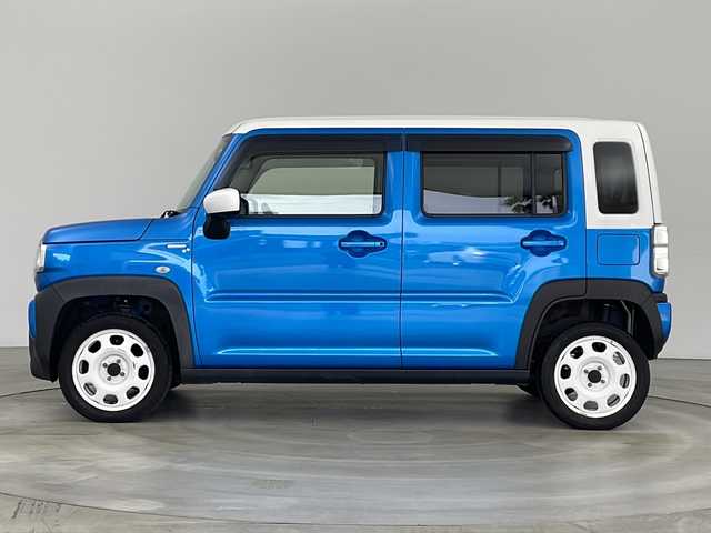 スズキ ハスラー HYBRID G 兵庫県 2020(令2)年 4.2万km ブリスクブルーメタリック/ホワイト2トーンルーフ ・デュアルカメラブレーキサポート/・誤発進抑制機能/・後退時ブレーキサポート/・後方誤発進抑制機能/・リヤパーキングセンサー/・車線逸脱警報/・車線逸脱抑制/・ふらつき警報/・先行車発進お知らせ/・メーカーオプション9インチナビ＆TV＆BT＆USB＆DVD/・全方位モニター/・ETC/・社外前後ドライブレコーダー/・社外フロアマット/・社外レーダー/・ステアリングリモコン/・スマートキー/・プッシュスタート/・スペアキー/・LEDライト/・オートライト/・ドアバイザー/・前席シートヒーター/・アイドリングストップ