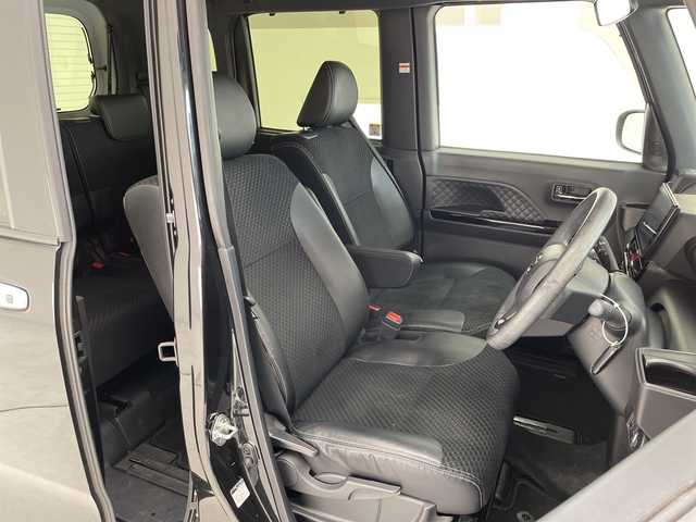 ダイハツ タント カスタム X 愛知県 2022(令4)年 2.7万km ブラックマイカメタリック 純正9型ディスプレイオーディオ　ナビ機能なし/両側パワースライドドア/シートヒーター/バックカメラ/コーナーセンサー/純正アルミホイール/LEDヘッドライト/オートマチックハイビーム/ドライブレコーダー/ETC/衝突軽減システム/フルセグ/Bluetooth/ステアリングスイッチ/スマートキー/プッシュスタート