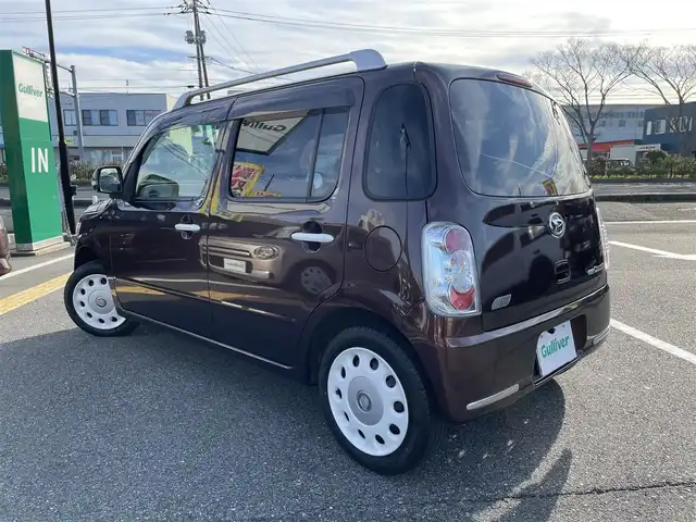 ダイハツ ミラ ココア プラスX スペシャルコーデ 鳥取県 2014(平26)年 5.4万km プラムブラウンクリスタルマイカ 純正ナビ／フルセグ／ＤＶＤ／ＣＤ／ＢＴ/ｐバックカメラ/ＥＴＣ/スマートキー/ルーフレール/フォグランプ/ウィンカーミラー/スウェード調ブラウンシート/ホワイトホイールキャップ/エコアイドル/電格ミラー/スペアキーｘ１