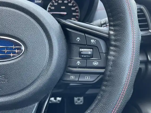 スバル インプレッサ スポーツ STI スポーツ 島根県 2021(令3)年 1.7万km セラミックホワイト 純正8インチナビ/CD/DVD/DTV/Bluetooth/バックカメラ/レーダークルーズコントロール/コーナーセンサー/ステアリングスイッチ/パワーシート/メモリーシート /アイドリングストップ/純正アルミホイール付きサマータイヤ積込/STIフロントスポイラー/STIルーフスポイラー/スマートキー/スペアキー /プッシュスタート /純正フロアマット/ドアバイザー/ETC