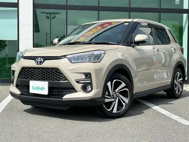 トヨタ ライズ Z 和歌山県 2024(令6)年 0.7万km ナチュラルベージュマイカM ディスプレイオーディオ/AppleCarPlay/AndroidAuto/フルセグTV/全方位カメラ/衝突被害軽減ブレーキ/ブラインドスポットモニター/レーンキープアシスト/レーダークルーズコントロール/横滑り防止/オートライト/前後コーナーセンサー/前後ドラレコ/ビルトインETC/前席シートヒーター/ステアリングリモコン/ドアバイザー/LEDヘッドライト/フロントフォグランプ/リアフォグランプ/プッシュスタート