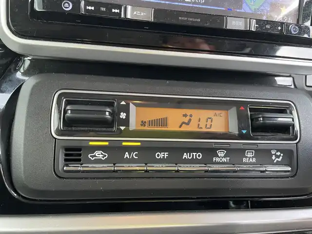 スズキ スペーシア カスタム HYBRID XS 石川県 2018(平30)年 5.9万km アクティブイエロー/ブラック2トーンルーフ 純正8型ナビ/フルセグTV/バックカメラ/LEDヘッドライト/ドライブレコーダー/両側パワースライドドア/スマートキー/プッシュスタート/電動ミラー/ハーフレザーシート/ベンチシート/オートライト/コーナーセンサー/衝突軽減ブレーキ
