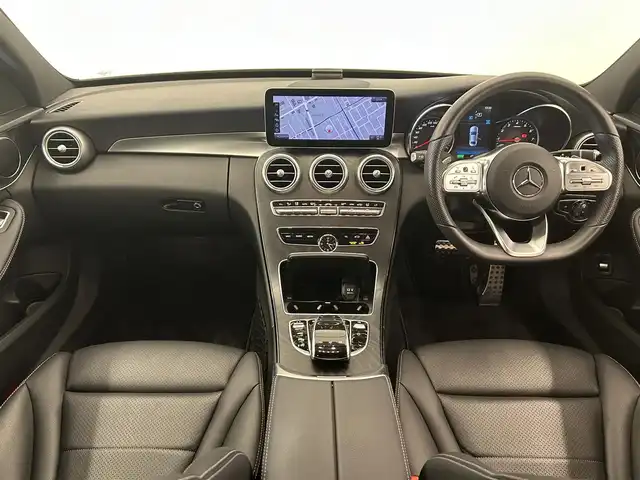 メルセデス・ベンツ Ｃ２００ アバンギャルド AMGライン 岡山県 2019(令1)年 1.8万km ポーラホワイト 純正ナビ/Rカメラ/ドラレコ/レーダーセーフティーパッケージ/Bluetooth/USB/フルセグTV/ESP/道路標識アシスト/アクティブブレーキアシスト/アテンションアシスト/レーンチェンジアシスト/ブラインドスポットアシスト/ETC/アンビエントライト/インテリジェントライトシステム/ロケイターライティング/イージーエントリー/ダイナミックセレクト