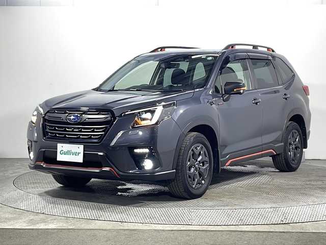 スバル フォレスター ハイブリッド X－ブレイク 大阪府 2022(令4)年 3万km マグネタイトグレーメタリック 純正ナビTV バックカメラ デジタルインナーミラー 革シート パワーシート/ヒーター ステアリングヒーター 電動リアゲート レーダークルコン 衝突軽減ブレーキ レーンアシスト ４WD ドライブレコーダー ETC