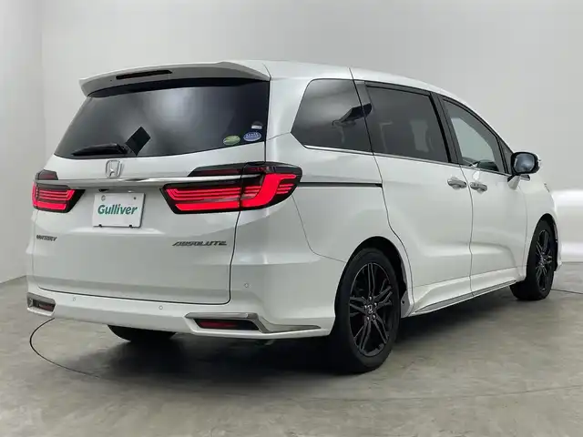 ホンダ オデッセイ アブソルート EX 埼玉県 2020(令2)年 3.1万km プラチナホワイトパール 純正１０インチナビ　マルチビューカメラ　ＢＳＭ　黒レザーシート　ビルトインＥＴＣ２．０　前後ドライブレコーダー　ホンダセンシング　アダクティブクルーズコントロール　シートヒーター　オートライト　ＬＥＤ