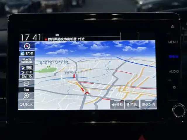 ホンダ Ｎ ＢＯＸ カスタム L ターボ 静岡県 2022(令4)年 2.4万km クリスタルブラックパール ワンオーナー　/・純正8インチナビ　/・フルセグTV /・Bluetooth接続　/・DVD再生　/・USB入力端子　/ホンダセンシング　/両側パワスラ　/プッシュスタート　/スマートキー　/スペアキー/電動パーキングブレーキ/オートブレーキホールド/ベンチシート/ハーフレザー/前席シートH　/ETC2.0　/前後ドラレコ/取扱説明書/保証書