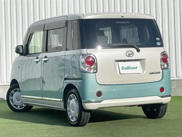 ダイハツ ムーヴ キャンバス G メイクアッフ SA Ⅱ 香川県 2016(平28)年 6.8万km パールホワイトⅢ/ファインミントメタリック 2トーン スマートアシストII/・衝突警報機能　/・衝突回避支援ブレーキ機能　/・誤発進抑制制御機能　/・車線逸脱警報機能/・先行車発進お知らせ機能/純正ＳＤナビ【NSZN-W67D】/(Bluetooth/)/フルセグTV/バックカメラ　/両側電動ドア　/ＬＥＤヘッドライト　/ＬＥＤフォグライト　/オートライト　/コーナーセンサー/純正フロアマット/スマートキー/スペアキー/プッシュスタート