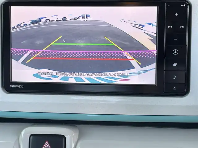 ダイハツ ムーヴ キャンバス G メイクアッフ SA Ⅱ 香川県 2016(平28)年 6.8万km パールホワイトⅢ/ファインミントメタリック 2トーン スマートアシストII/・衝突警報機能　/・衝突回避支援ブレーキ機能　/・誤発進抑制制御機能　/・車線逸脱警報機能/・先行車発進お知らせ機能/純正ＳＤナビ【NSZN-W67D】/(Bluetooth/)/フルセグTV/バックカメラ　/両側電動ドア　/ＬＥＤヘッドライト　/ＬＥＤフォグライト　/オートライト　/コーナーセンサー/純正フロアマット/スマートキー/スペアキー/プッシュスタート