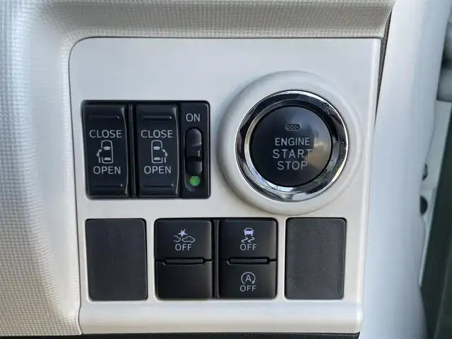 ダイハツ ムーヴ キャンバス G メイクアッフ SA Ⅱ 香川県 2016(平28)年 6.8万km パールホワイトⅢ/ファインミントメタリック 2トーン スマートアシストII/・衝突警報機能　/・衝突回避支援ブレーキ機能　/・誤発進抑制制御機能　/・車線逸脱警報機能/・先行車発進お知らせ機能/純正ＳＤナビ【NSZN-W67D】/(Bluetooth/)/フルセグTV/バックカメラ　/両側電動ドア　/ＬＥＤヘッドライト　/ＬＥＤフォグライト　/オートライト　/コーナーセンサー/純正フロアマット/スマートキー/スペアキー/プッシュスタート