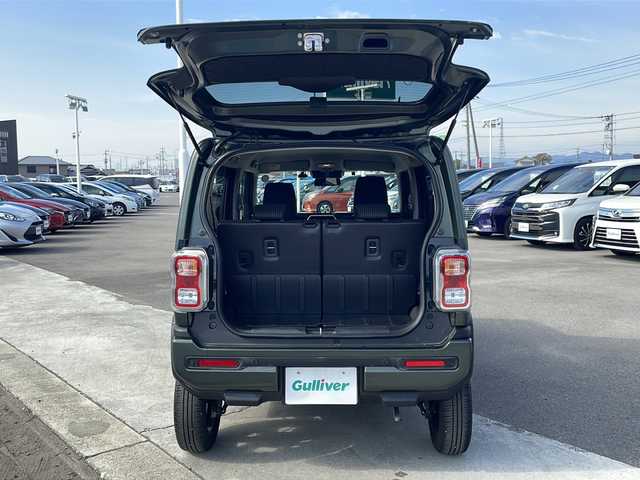 スズキ ハスラー HYBRID X 徳島県 2021(令3)年 1.2万km クールカーキPM 純正9型メモリナビ/（DISC/USB/ラジオ/BT/フルセグ）/全方位カメラ/スズキセーフティサポート/コーナーセンサー/前席シートヒーター/ビルトインETC/アイドリングストップ/LEDヘッドライト/フォグライト/電動格納ミラー/ドアバイザー/純正15インチアルミホイール