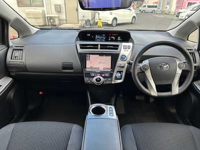 トヨタ プリウス α S Lセレクション 青森県 2015(平27)年 9.3万km アティチュードブラックマイカ ワンオーナー/モデリスタエアロ(フロント/サイド/リア)/純正ナビ(BT/フルセグ/DVD/CD/ラジオ)/ミラー型前後ドライブレコーダー/LEDヘッドライト/LEDフォグライト/リヤフォグライト/バックカメラ/ビルトインETC/社外エンジンスターター/ヘッドライトレベライザー/寒冷地仕様/電動格納ミラー/スペアキー/冬タイヤ積込み/新車時保証書/取扱説明書