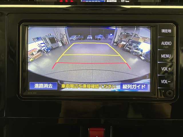 トヨタ ルーミー カスタムG 長野県 2022(令4)年 1.3万km ブラックマイカメタリック 4WD/純正SDナビ/Bluetooth／CD／フルセグTV/バックカメラ/両側パワスラ/衝突被害軽減システム/横滑り防止装置/レーンキープアシスト/純正14インチAW/純正フロアマット/冬タイヤのみ4本積込/2列目サンシェード/オートハイビーム/前後コーナーセンサー/ステアリングスイッチ/LEDヘッドライト/LEDフォグライト/スマートキー/スペアキー1本