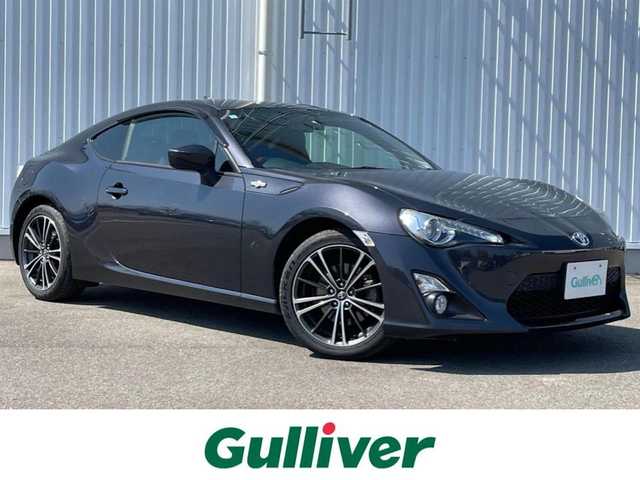トヨタ ８６ GT 福島県 2012(平24)年 6.6万km ダークグレーメタリック 純正SDナビ（NSZT-W62T）/（フルセグTV/DVD/CD/SD/BT）/バックカメラ/ビルトインETC/前後ドラレコ（ZDA016）/純正17インチAW/HIDヘッドランプ/オートライト/フォグライト/スマートキー/純正フロアマット/保証書/取扱説明書