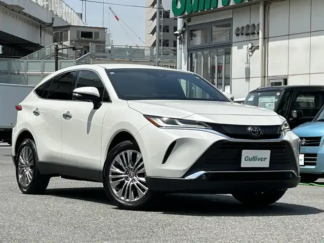 トヨタ ハリアー Z レザーパッケージ 神奈川県 2021(令3)年 6.2万km ホワイトパールクリスタルシャイン 純正メモリナビ/フルセグ/BT/USB/JBLサウンド/パノラミックビューモニター/デジタルインナーミラー/レーダークルーズコントロール/プリクラッシュセーフティ/クリアランスソナー/ブラインドスポットモニター/リヤクロストラフィックアラート/レーントレーシングアシスト/レザーシート/パワーシート/シートヒーター/エアシート/純正19インチアルミ/パワーバックドア/前後ドラレコ/ETC2.0/プッシュスタート/スマートキー×2/取説保証書