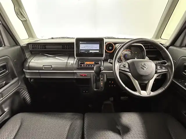 スズキ スペーシア ギア HYBRID XZターボ 大阪府 2020(令2)年 1.9万km オフブルーメタリック/ガンメタリック2トーンルーフ 社外ナビＴＶ　ドライブレコーダー　ＥＴＣ　シートヒーター　両側電動　コーナーセンサー　レーンアシスト　電動ミラー　オートライト　ＬＥＤヘッドライト　オートエアコン　スマートキー　プッシュスタート