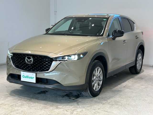 マツダ ＣＸ－５ XD スマートエディション 宮城県 2022(令4)年 7.3万km ジルコンサンドメタリック ターボ/純正ナビ/全周囲カメラ/フルセグTV/Bluetooth/レーダークルーズコントロール/HUD/ETC/前後ドライブレコーダー/LEDヘッドライト/オートライト/コーナーセンサー/スマートキー/スペアキー/電動パーキング/オートブレーキホールド
