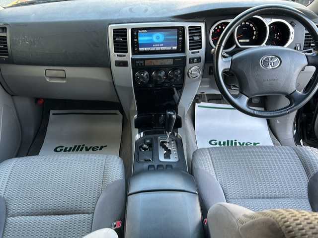 トヨタ ハイラックス サーフ SSR－G 神奈川県 2007(平19)年 12.1万km ブラック 純正ナビ（CD/DVD/FM/AM/HDD/AUX/SD)/バックカメラ/ヒッチメンバー/リフトアップ/前後ドライブレコーダー/ABS/盗難防止システム/ブレーキアシスト/オートライト/フォグランプ/純正フロアマット/ドアバイザー/ISOFIX/ステップ/ステップライト/１６インチ社外アルミホイール/BFGoodrich社外タイヤ/スペアキー×１/保証書/取扱説明書