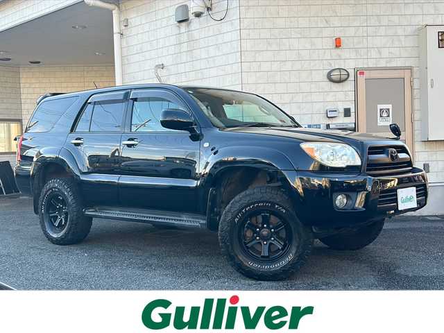 トヨタ ハイラックス サーフ SSR－G 神奈川県 2007(平19)年 12.1万km ブラック 純正ナビ（CD/DVD/FM/AM/HDD/AUX/SD)/バックカメラ/ヒッチメンバー/リフトアップ/前後ドライブレコーダー/ABS/盗難防止システム/ブレーキアシスト/オートライト/フォグランプ/純正フロアマット/ドアバイザー/ISOFIX/ステップ/ステップライト/１６インチ社外アルミホイール/BFGoodrich社外タイヤ/スペアキー×１/保証書/取扱説明書