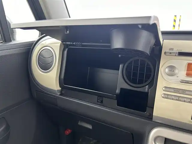 スズキ ラパン X 埼玉県 2010(平22)年 4万km ミルクティーベージュメタリック 純正オーディオ/AM FM CD/電動格納ミラー/純正フロアマット/純正アルミホイール/スマートキー×2/リアワイパー
