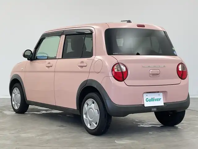 スズキ ラパン G 新潟県 2015(平27)年 4.3万km コフレピンクパールメタリック 社外メモリナビ（AVIC-RZ22）/(CD/SD/Bluetooth/TV)/レーダーブレーキ /純正フロアマット/プッシュスタート/スマートキー/スペアキー