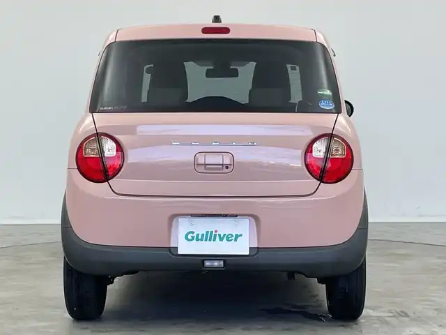 スズキ ラパン G 新潟県 2015(平27)年 4.3万km コフレピンクパールメタリック 社外メモリナビ（AVIC-RZ22）/(CD/SD/Bluetooth/TV)/レーダーブレーキ /純正フロアマット/プッシュスタート/スマートキー/スペアキー