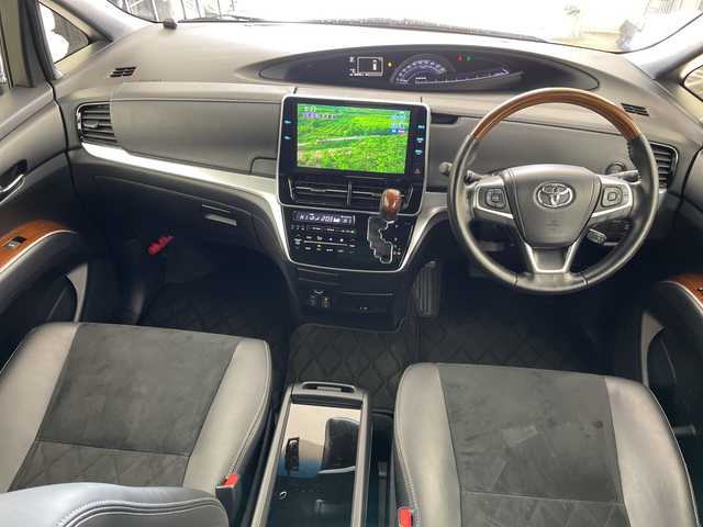 トヨタ エスティマ アエラス プレミアム G 道央・札幌 2017(平29)年 8.5万km ブラック/レッドマイカメタリック 2トーン ・4WD/・純正SDナビ/・CD/DVD/SD/フルセグTV/USB/HDMI/・Bluetooth接続/・TRDエアロ/・バックカメラ/・フリップダウンモニター/・両側パワースライドドア/・電動リアゲート/・クルーズコントロール/・プリクラッシュセーフティ/・レーンキープアシスト/・オートライト/オートマチックハイビーム/・ハーフレザーシート/パワーシート/・前席シートヒーター/・LEDヘッドライト/ETC/・ドライブレコーダー/電動格納ミラー/ウィンカーミラー/・純正フロアマット/ドアバイザー/・保証書/取扱説明書