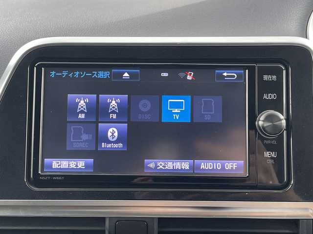 トヨタ シエンタ G 愛知県 2018(平30)年 6万km ホワイトパールクリスタルシャイン 禁煙車/7人乗り/純正7インチナビ/（CD/DVD/Bluetooth/フルセグTV/AM/FM)/ETC/両側パワースライドドア/純正16インチアルミホイール/純正フロアマット/アイドリングストップ/スマートキー/スペアキー有/プッシュスタート/横滑り防止装置/ステアリングスイッチ