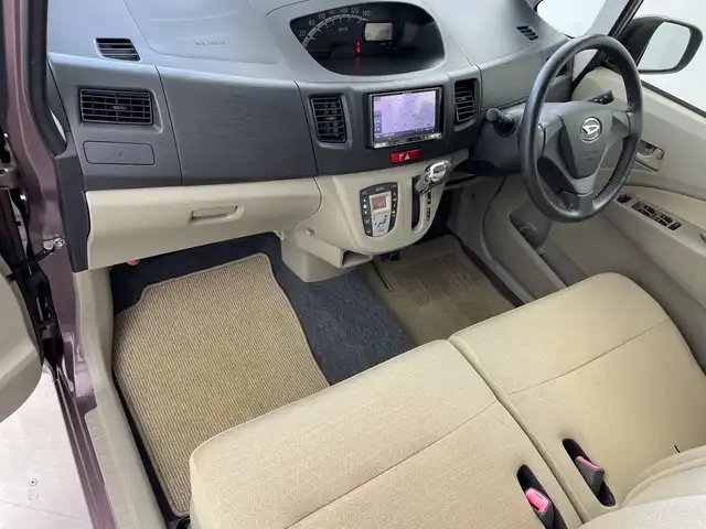 ダイハツ ムーヴ X 鹿児島県 2012(平24)年 4.9万km シルキーマルーンクリスタルメタリック 社外ナビ/・AM/FM/CD/DVD/SD/Bluetooth/フルセグTV/ドライブレコーダー/ワンオーナー/純正アルミホイール/プッシュスタート/スマートキー/ETC/エコモード/ヘッドライトレベライザー/電動格納ミラー/パワーウィンドウ/ドアバイザー