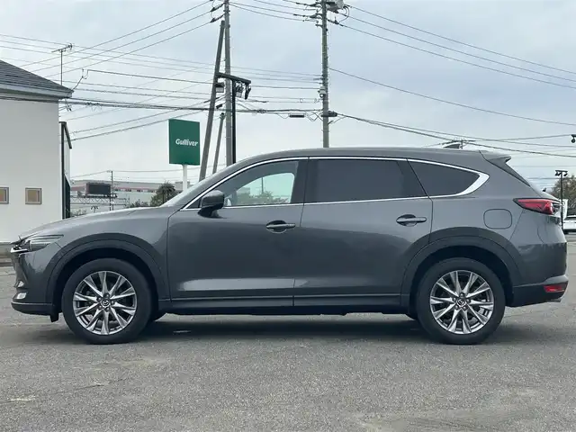 マツダ ＣＸ－８ XD プロアクティブ 道央・札幌 2019(平31)年 7.2万km マシーングレープレミアムM ４WD/ワンオーナー/純正SDナビ/CD/DVD/BT/フルセグ/衝突被害軽減ブレーキ/トランクションコントロールシステム/レーダークルーズコントロール/レーンキープアシスト/クリアランスソナー/ブラインドスポットモニター/全方位カメラ/ETC/アイドリングストップ/D席パワーシート/D席メモリーシート/前席シートヒーター/革巻きステアリング/ステアリングリモコン/ハンドルヒーター/ヘッドアップディスプレイ/電動パーキング/オートブレーキホールド/MTモード付AT/プッシュスタート/スマートキー/LEDヘッドライト/オートライト/オートハイビーム/電動格納ミラー/ウィンカーミラー/純正フロアマット