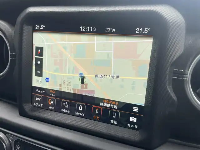クライスラー・ジープ ラングラー アンリミテッド サハラ 静岡県 2020(令2)年 3.2万km ブライトホワイト 純正ナビ