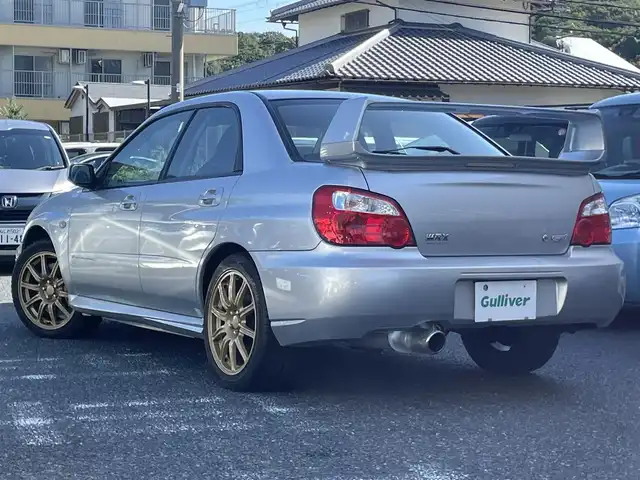 スバル インプレッサ ＷＲＸ STi 大阪府 2004(平16)年 16.2万km プレミアムシルバーメタリック 純正ナビ-ワンセグTV/CD/momoステアリング/HIDヘッドライト/ETC/6速ミッション