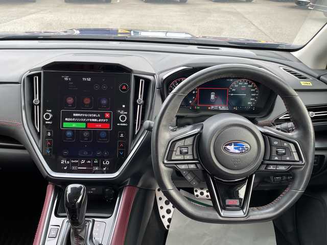 スバル レヴォーグ 1．8STIスポーツ EX 石川県 2022(令4)年 5.4万km 青 ４ＷＤ　純正ナビ　フルセグＴＶ　バックカメラ　ＬＥＤライト　ＥＴＣ　革シート　パワーバックドア　デジタルミラー　アイサイト　レーダークルーズ　純正アルミ　パワーシート　スマートキー　プッシュスタート　ブラインドスポットモニター