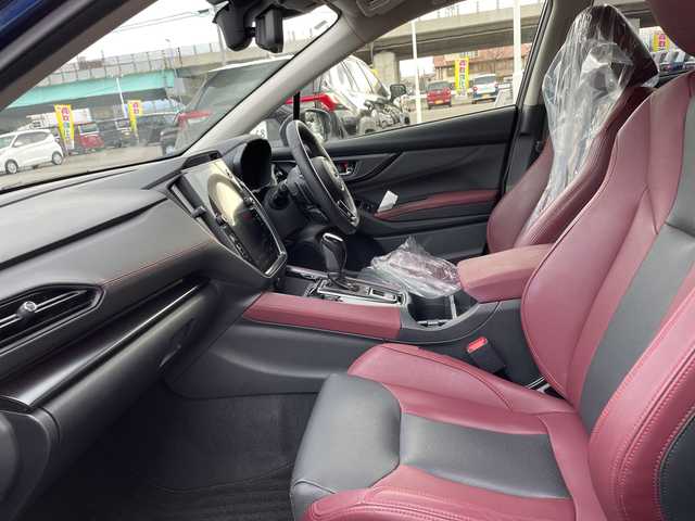 スバル レヴォーグ 1．8STIスポーツ EX 石川県 2022(令4)年 5.4万km 青 ４ＷＤ　純正ナビ　フルセグＴＶ　バックカメラ　ＬＥＤライト　ＥＴＣ　革シート　パワーバックドア　デジタルミラー　アイサイト　レーダークルーズ　純正アルミ　パワーシート　スマートキー　プッシュスタート　ブラインドスポットモニター