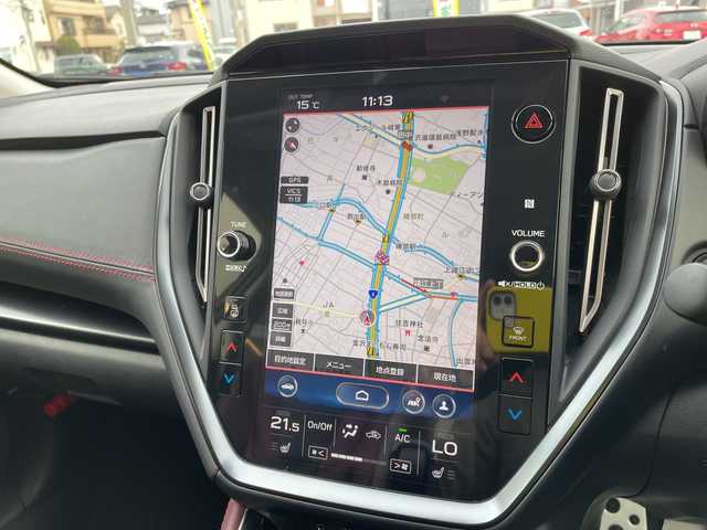 スバル レヴォーグ 1．8STIスポーツ EX 石川県 2022(令4)年 5.4万km 青 ４ＷＤ　純正ナビ　フルセグＴＶ　バックカメラ　ＬＥＤライト　ＥＴＣ　革シート　パワーバックドア　デジタルミラー　アイサイト　レーダークルーズ　純正アルミ　パワーシート　スマートキー　プッシュスタート　ブラインドスポットモニター