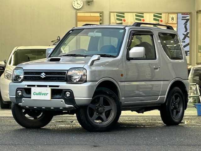 スズキ ジムニー XC 宮城県 2004(平16)年 7.6万km シルキーシルバーメタリック ターボ＆4WD/純正CD/電動格納ミラー/サイドミラーヒーター/ETC/リモコンキー/社外16インチアルミ/純正16インチアルミ＆ノーマルタイヤ積込/保証書/取扱説明書
