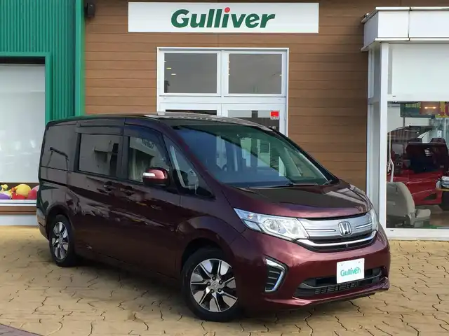 ホンダ ステップワゴン ｇ ｅｘ 純正ナビ 全方位カメラ レーダークルコン 16年式 平成28年式 プレミアムディープロッソパール Id 中古車検索のガリバー
