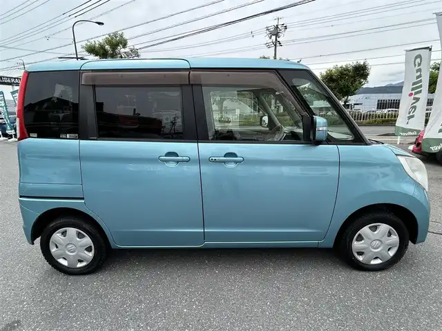 スズキ パレット リミテッドⅡ 長野県 2012(平24)年 5.8万km アクアベールブルーパールメタリック 社外AWサマー積み込み/電動格納ミラー/ドアバイザー/プッシュスタート/シートヒーター/純正フロアマット