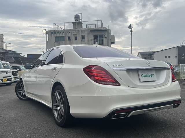 メルセデス・ベンツ Ｓ５５０Ｌ プレミアム スポーツ 宮崎県 2015(平27)年 7.1万km ポーラホワイト ディスプレイオーディオ（フルセグTV）/360度カメラ/レーダークルコン/ヘッドアップディスプレイ/前席パワーシート/エアサス