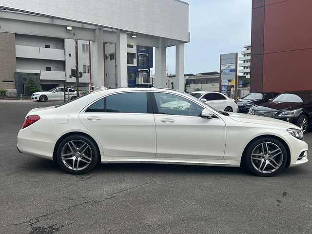 メルセデス・ベンツ Ｓ５５０Ｌ プレミアム スポーツ 宮崎県 2015(平27)年 7.1万km ポーラホワイト ディスプレイオーディオ（フルセグTV）/360度カメラ/レーダークルコン/ヘッドアップディスプレイ/前席パワーシート/エアサス