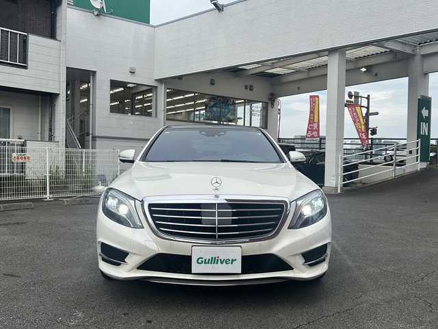 メルセデス・ベンツ Ｓ５５０Ｌ プレミアム スポーツ 宮崎県 2015(平27)年 7.1万km ポーラホワイト ディスプレイオーディオ（フルセグTV）/360度カメラ/レーダークルコン/ヘッドアップディスプレイ/前席パワーシート/エアサス