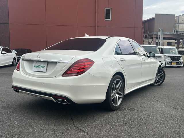 メルセデス・ベンツ Ｓ５５０Ｌ プレミアム スポーツ 宮崎県 2015(平27)年 7.1万km ポーラホワイト ディスプレイオーディオ（フルセグTV）/360度カメラ/レーダークルコン/ヘッドアップディスプレイ/前席パワーシート/エアサス