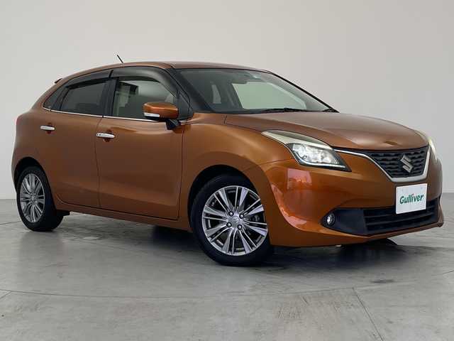 スズキ バレーノ XT 愛知県 2016(平28)年 5.5万km オータムオレンジパールメタリック フルセグTV/バックカメラ/CD/DVD/BT/衝突被害軽減システム/純正フロアマット/クルーズコントロール/オートライト/スペアキー/フォグランプ