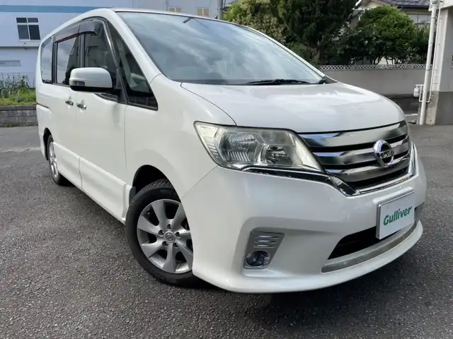 日産 セレナ ハイウェイスター Vセレクション 神奈川県 2011(平23)年 6.5万km ブリリアントホワイトパール