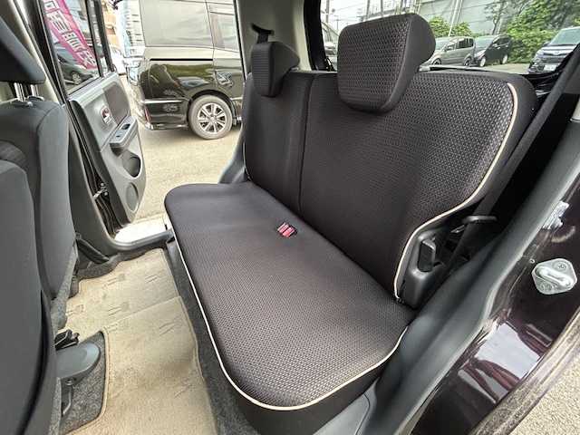 スズキ ラパン X セレクション 静岡県 2013(平25)年 1.8万km ミステリアスバイオレットパール 社外ナビ/シートヒーター/アイドリングストップ/スマートキー/プッシュスタート/盗難防止システム/純正フロアマット/純正アルミホイール/DVD再生機能有